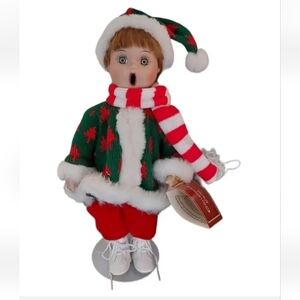 Caroler Figurine Vintage Christmas Decoration Doll Christmas  carol GIFT…